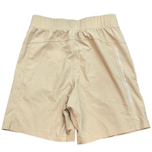 Alphalete Infinity Gym Shorts Tan 8" Unlined Workout Athletic Size Small - Picture 4 of 8